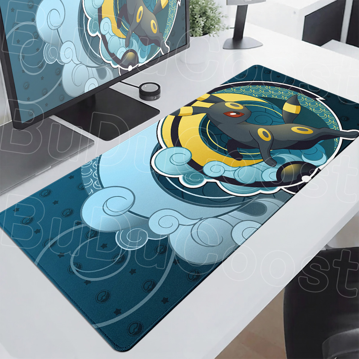 Laptop Cooling Pad - Leuke Anime-toetsenbordmuispads Computer Kantoor Lange tafelmat
