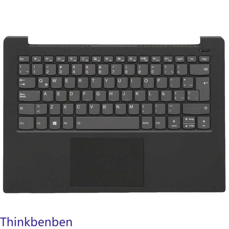 Keyboard Cover - LAS Latin Spaans Zwart Toetsenbord Hoofdletters