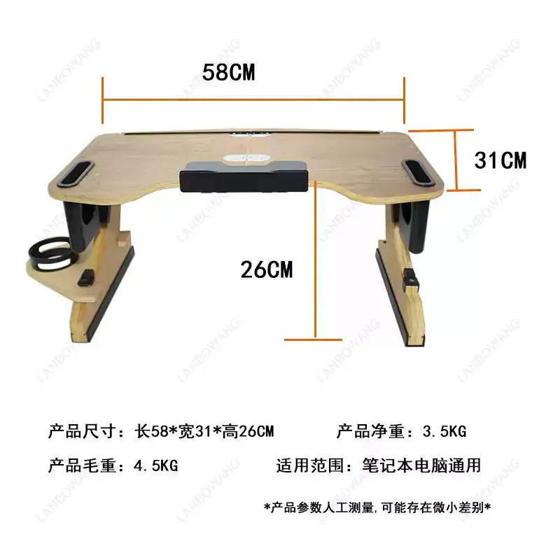 Laptop Stand - Vouwbare laptoptafel van aluminiumlegering, verstelbaar, ergonomisch,