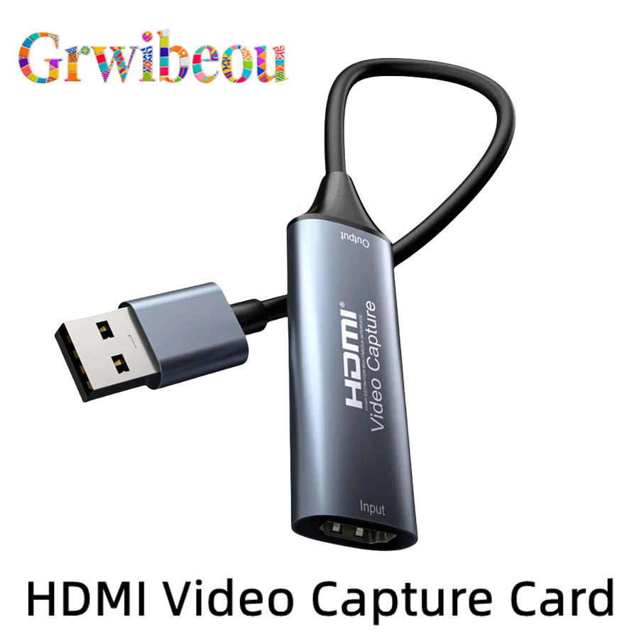 Hdmi Cable - 4K 30Hz HDMI-compatibele video-opnamekaart USB 3.0