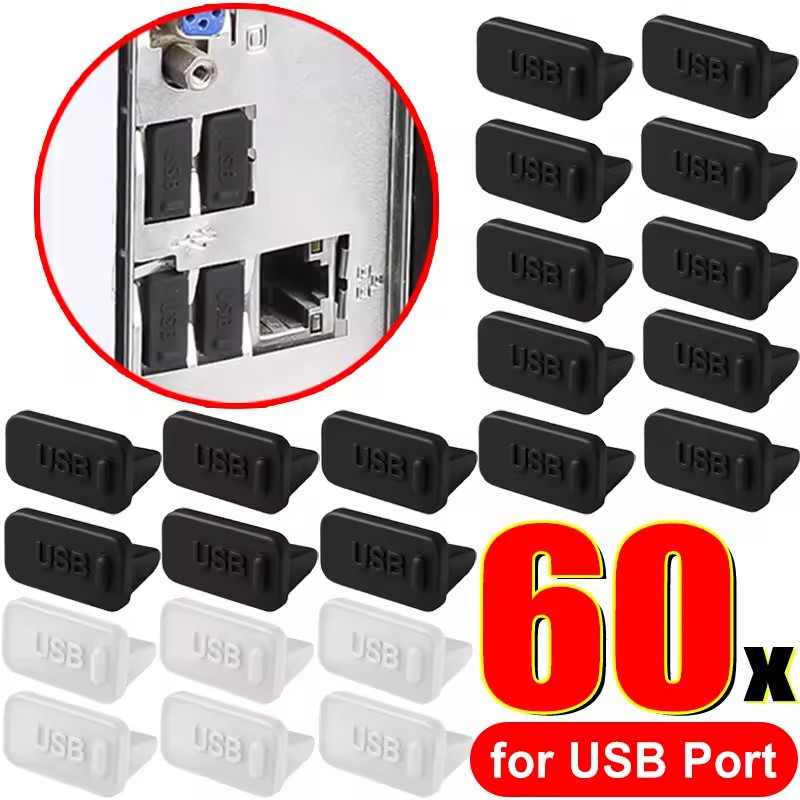 Laptop Original Accessories - Stofplug voor USB-A opladerpoort Afdekkap Vrouwelijke