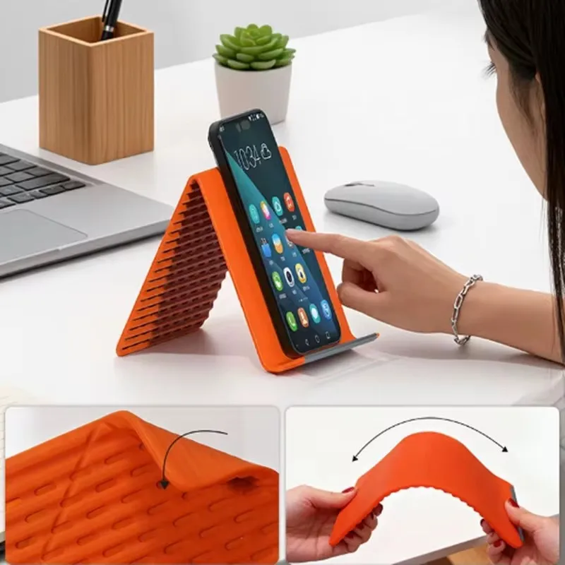 Buigbare siliconen telefoonsta - Laptop Stand recensie en prijs