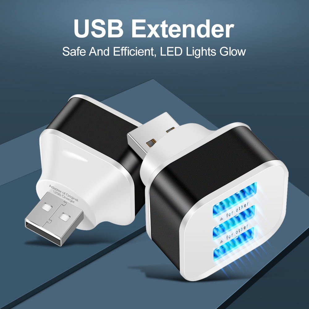 3-poorts USB-sleuvenadapter US - Laptop Charger recensie en prijs