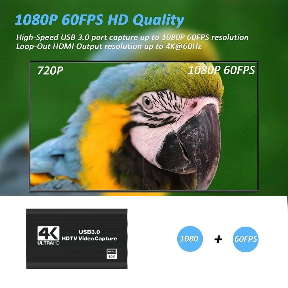 Roreta 4K USB 3.0 Video Captur - Hdmi Cable recensie en prijs