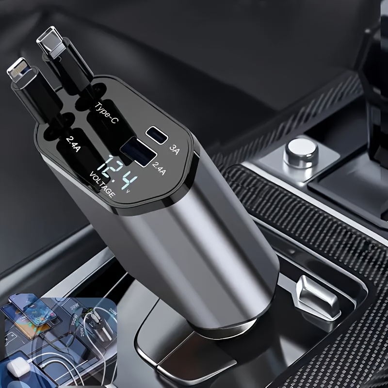 4-in-1 snelle autotelefoonlade - Usb C Hub recensie en prijs