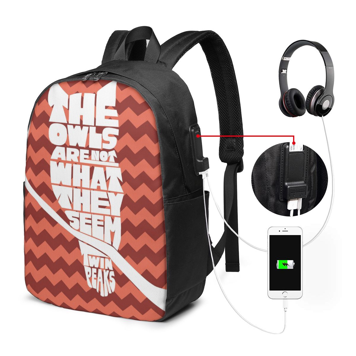 Twin Peaks Red Room Rugzak Rei - Laptop Bag recensie en prijs