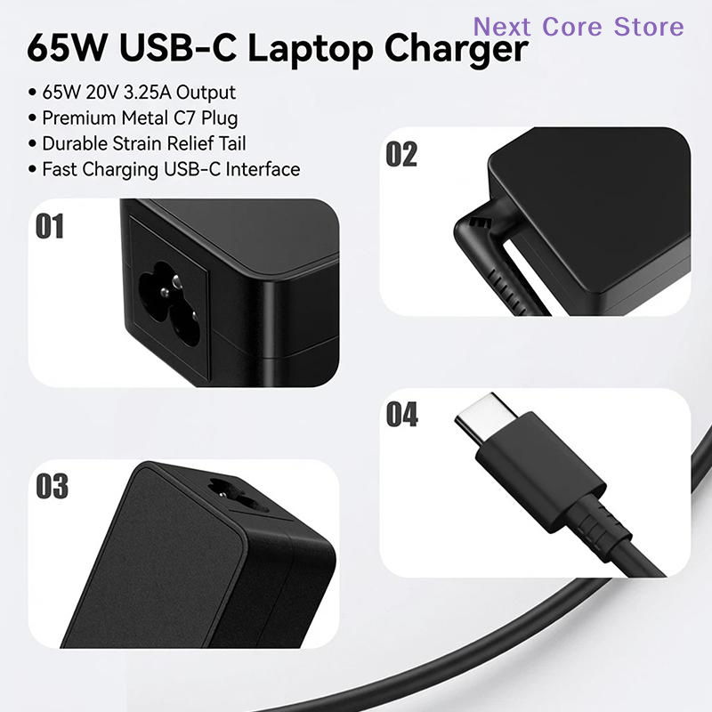 [NC]1Pc 20v3.25a 65w Type-c vo - Laptop Charger recensie en prijs